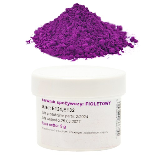 Barwnik spożywczy Funky Color Fiolet jadalny 5g