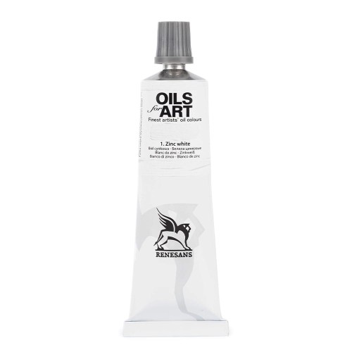 Farba Olejna Olej for Art 60 ml nr 01 Renesans Biel Cynkowa