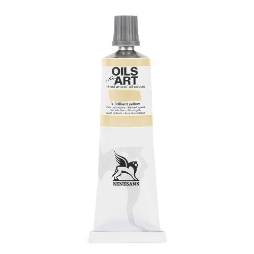 Farba Olejna Olej for Art 60 ml nr 03 Renesans Żółta Brylantowa