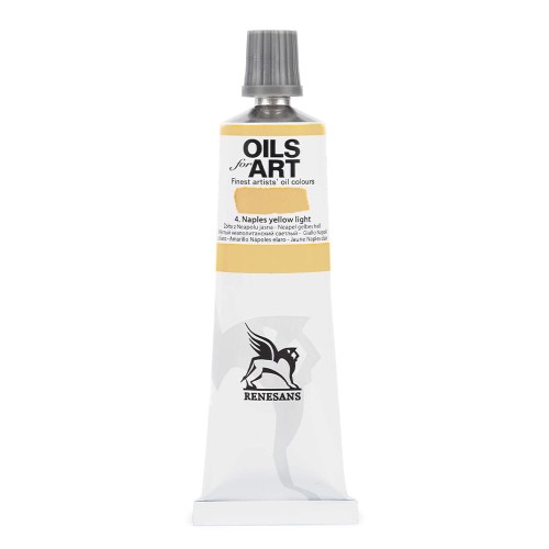 Farba Olejna Olej for Art 60 ml nr 04 Renesans Żółta z Neapolu Jasna