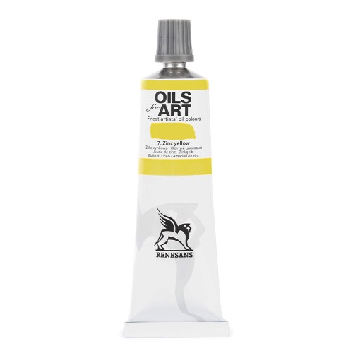 Farba Olejna Olej for Art 60 ml nr 07 Renesans Żółta Cynkowa