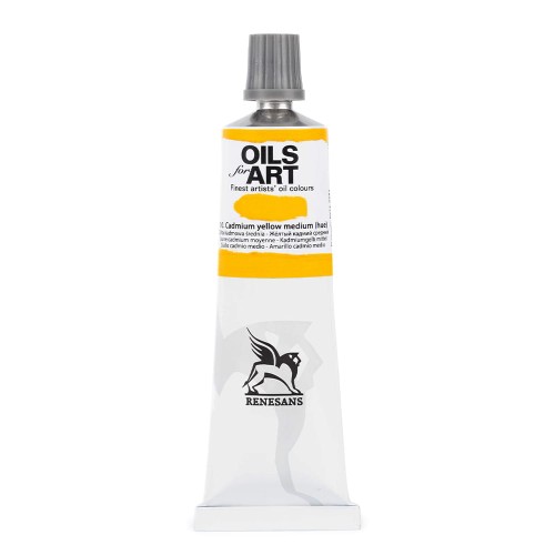 Farba Olejna Olej for Art 60 ml nr 10 Renesans Żółta Kadmowa Średnia