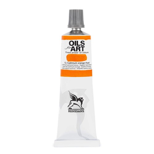 Farba Olejna Olej for Art 60 ml nr 12 Renesans Kadmium Pomarańczowy