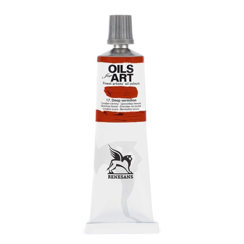 Farba Olejna Olej for Art 60 ml nr 17 Renesans Cynober Ciemny