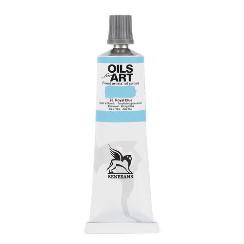 Farba Olejna Olej for Art 60 ml nr 28 Renesans Błękit Królewski