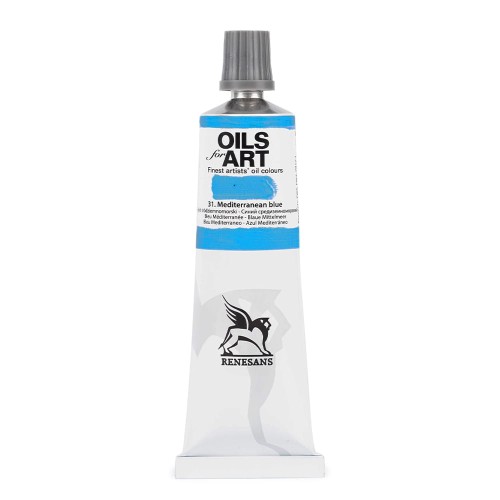 Farba Olejna Olej for Art 60 ml nr 31 Renesans Błękit Śródziemnomorski