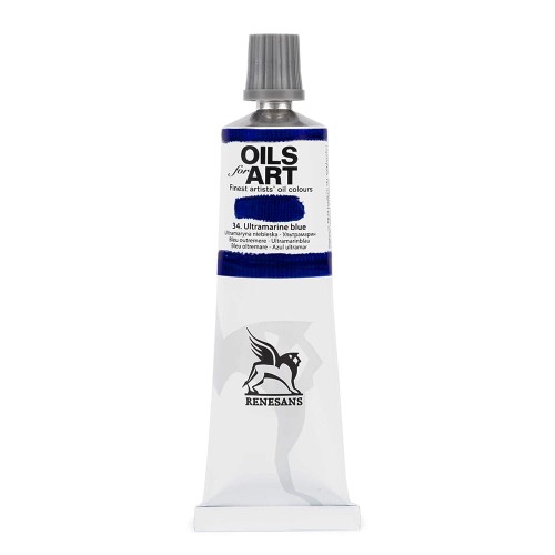 Farba Olejna Olej for Art 60 ml nr 34 Renesans Ultramaryna