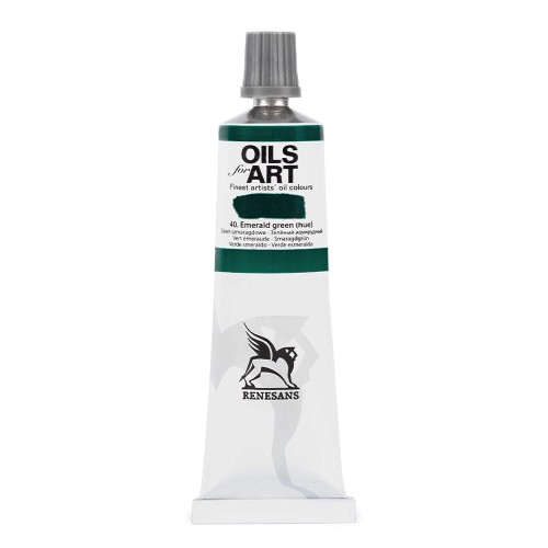 Farba Olejna Olej for Art 60 ml nr 40 Renesans Zieleń Szmaragdowa