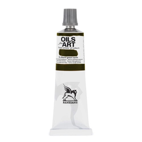 Farba Olejna Olej for Art 60 ml nr 74 Renesans Zielona Ziemia Palona