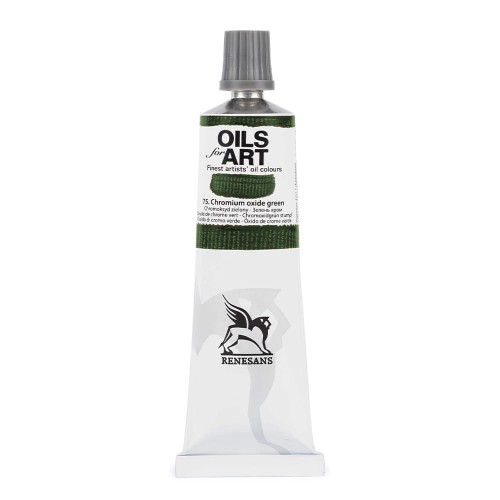 Farba Olejna Olej for Art 60 ml nr 75 Renesans Chromoksyd Zielony