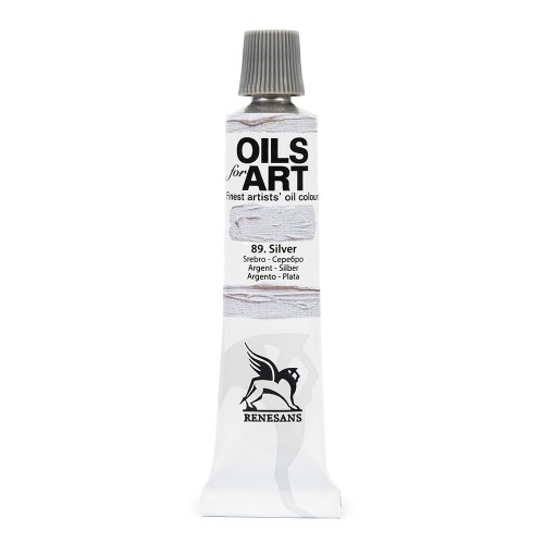 Farba Olejna Olej for Art 20 ml nr 89 Renesans Srebro