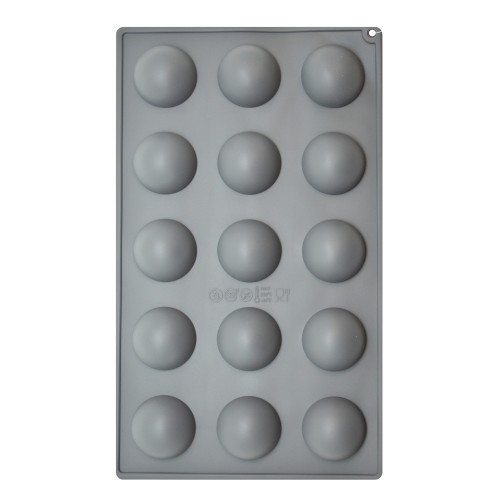 Forma silikonowa do czekoladek, pralin, monoprcji półkule 3,5cm