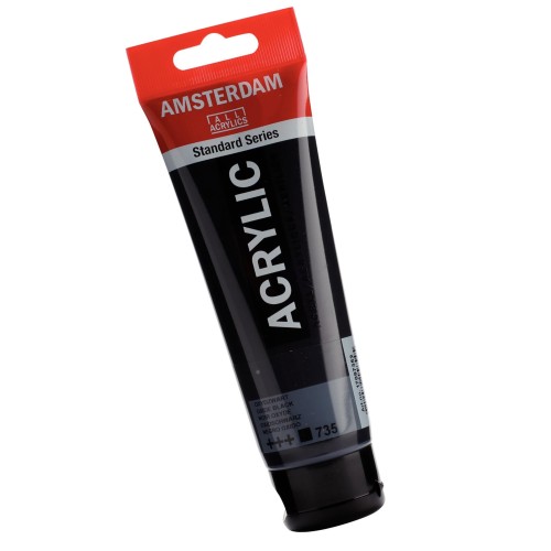 Farba Akrylowa Amsterdam Talens 120 ml 735 Oxide Black