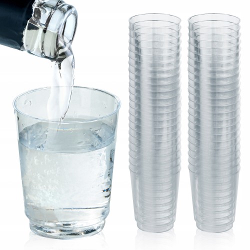 Kieliszki plastikowe do wódki 40ml 50 szt