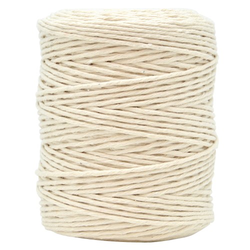 Sznurek bawełniany 2mm 250g 150m Naturalny