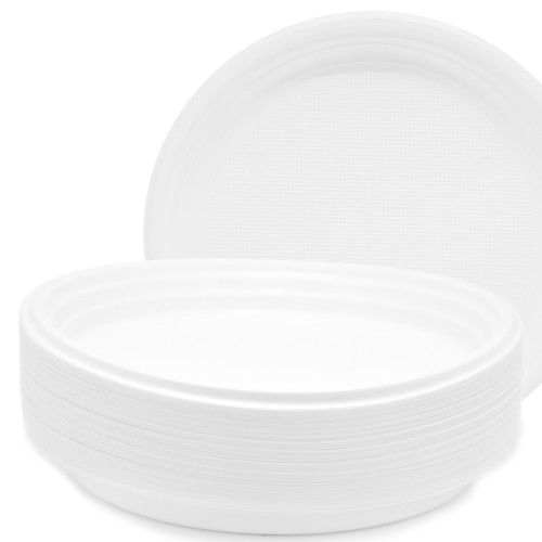 Talerzyki plastikowe PP 22 cm 50 szt