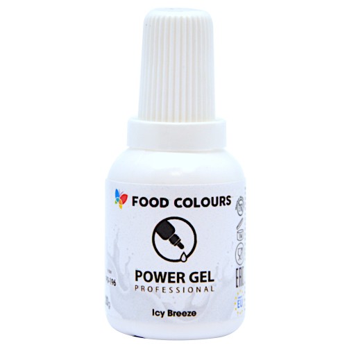 Barwnik spożywczy w żelu Food Colours Biały Icy Breeze 20g
