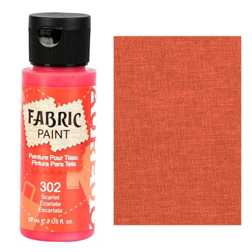 Farba do Ubrań Tkanin Jasnych i Ciemnych Phoenix Aureuo 59ml Czerwona 302