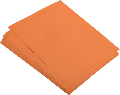 Papier kolorowy techniczny brystol  pomarańczowy 160g A4 opk 50 ark