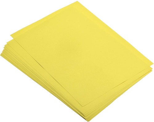 Papier kolorowy  żółty 80g A4 opk 50 ark