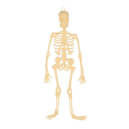 Wiszący szkielet Halloween DEKORACJA 33cm