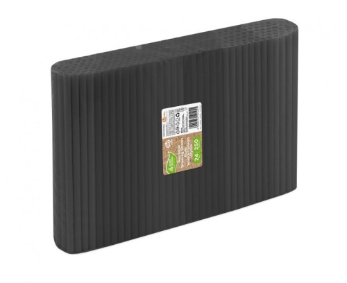 Słomki Rurki Plastikowe Wielokrotnego Użytku Shake Czarne 250szt