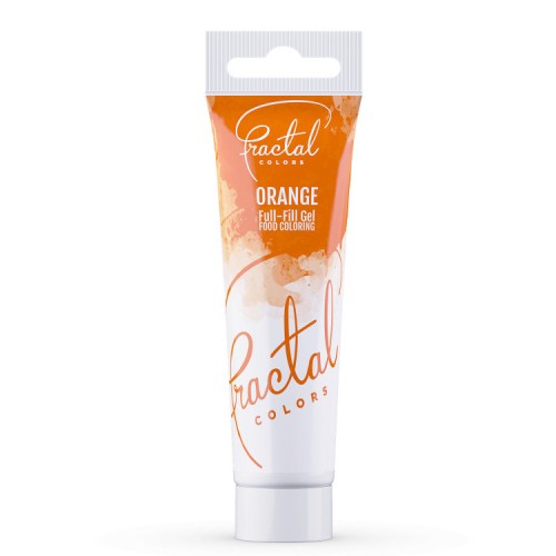 Barwnik spożywczy w żelu 30g Pomarańczowy Fractal Colors ORANGE