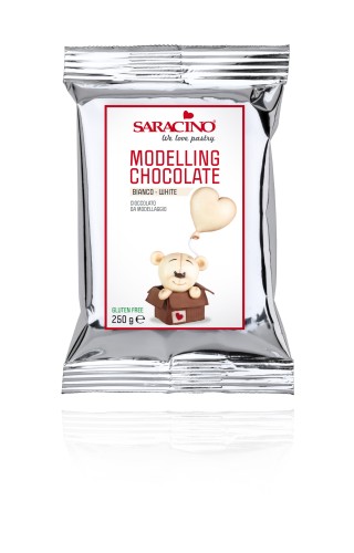 Czekolada plastyczna biała 250 g Saracino