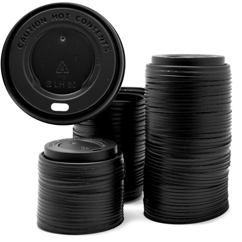 Wieczka przykrywki do kubków 250ml 100 szt