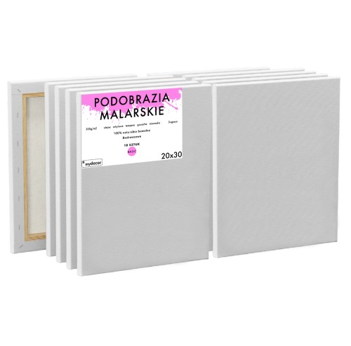Podobrazia Mydecor 20x30 cm - zestaw 10 szt