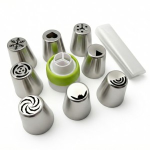 Tylki cukiernicze duże z uchwytem i 3 rękawami