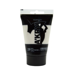 Farba Akrylowa Akryl 100 ml nr 29 Biel Platynowa